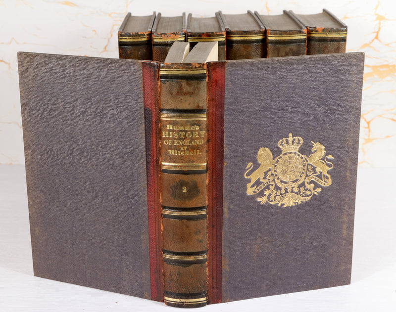 Complete Set: Hume’s History of England by George B. Mitchell (1816)