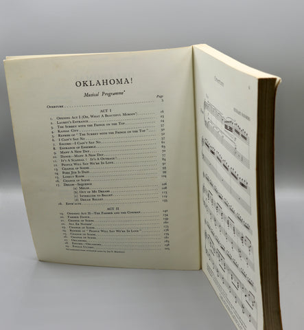 Oklahoma! Vocal Score by Richard Rodgers and Oscar Hammerstein II (Undated)