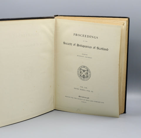 Proceedings of the Society of Antiquaries of Scotland (1925)