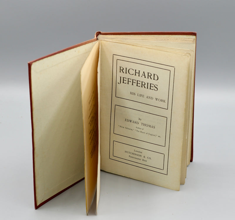 Richard Jefferies: His Life and Work (undated) – Via North