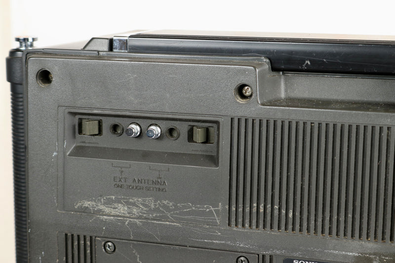 Tested & Functional: Sony CF-950S Cassette Recorder & World Band Receiver (1976)