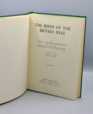 The Birds of the British Isles, Vol. 7 (1958)