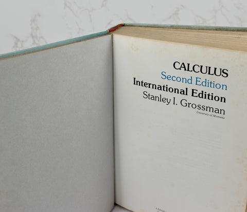 Calculus Second Edition (1981)