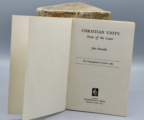 Christian Unity: Some of the Issues (1966)