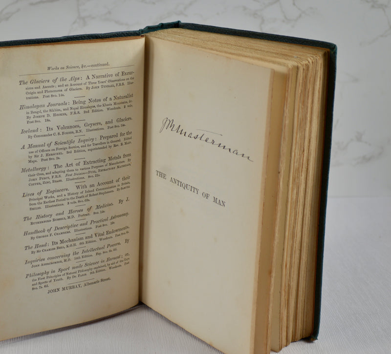 The Geological Evidences of the Antiquity of Man (1863)