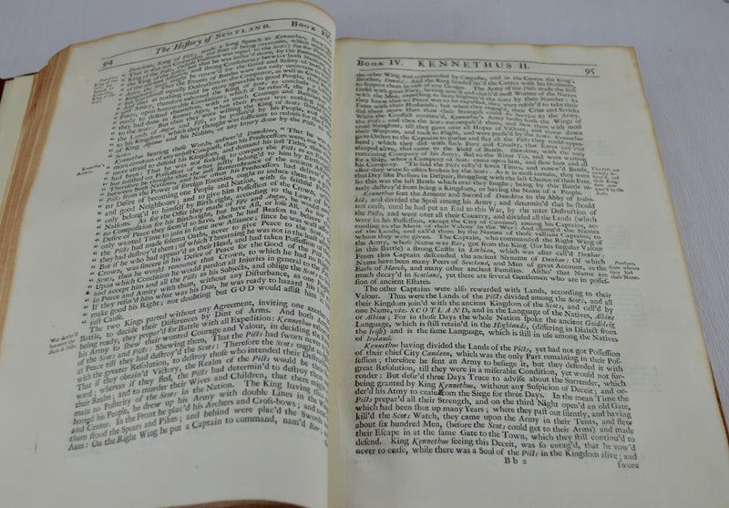 The History of Scotland, Folio, 1st ed. (1728)