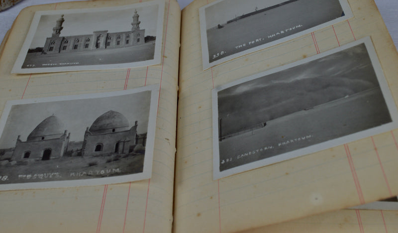 WWI Mesopotamia Diary with 100+ Photos, 25pp. & Pressed Flowers, 1916–1919