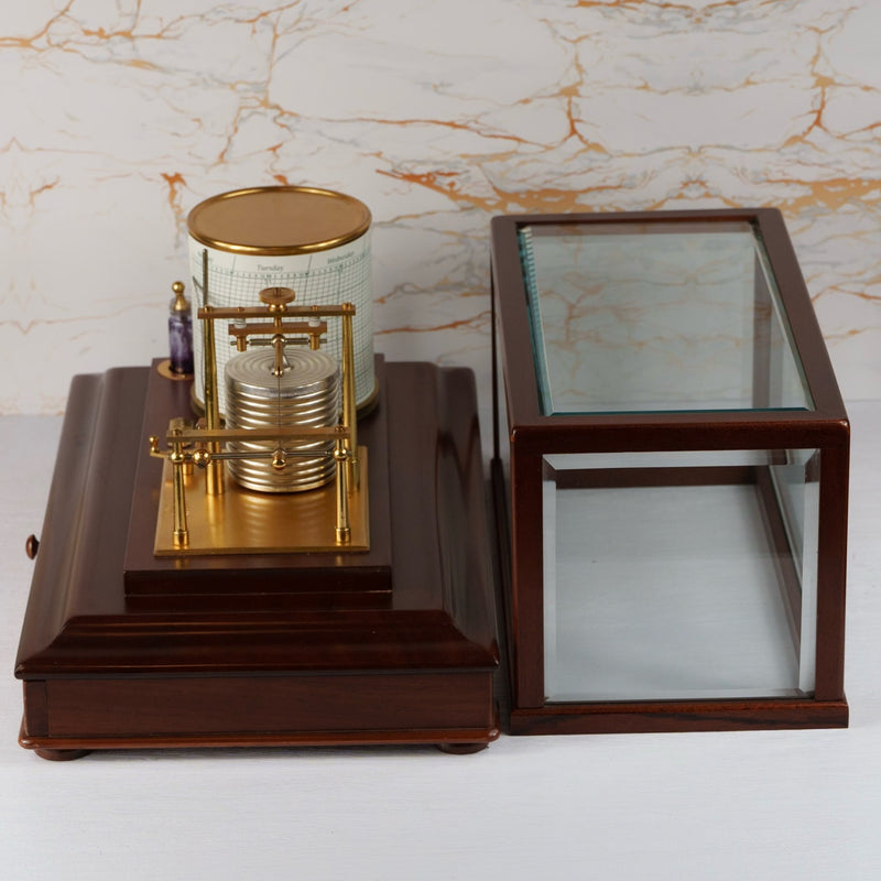 Short & Mason Barograph No. C2663 w/ Provenance Plaque