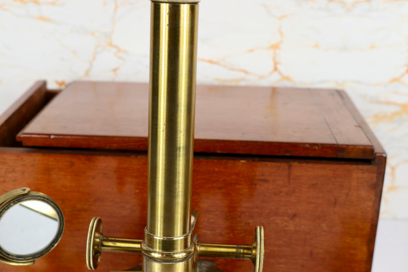 Very Rare ‘Society of the Arts’ Microscope w/ Accessories (1855, No. 537)