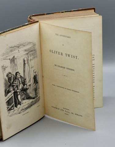 The Adventures of Oliver Twist / Sketches by Boz (1850/1851)