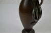 Thumbnail for Japanese Bronze Iris Vase, Signed Seiya, Meiji Period (c.1890–1910)