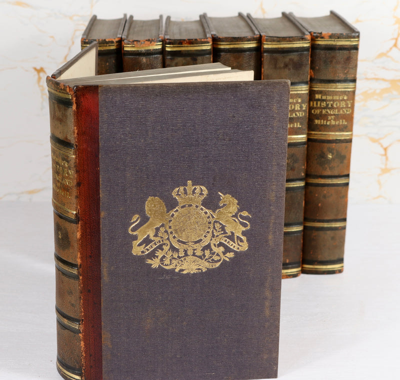 Complete Set: Hume’s History of England by George B. Mitchell (1816)