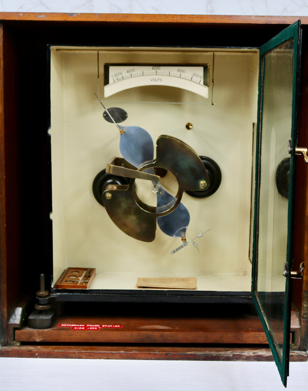 Kelvin Electrostatic Voltmeter, Late 19th C. – Prov: Rotherham Power Station