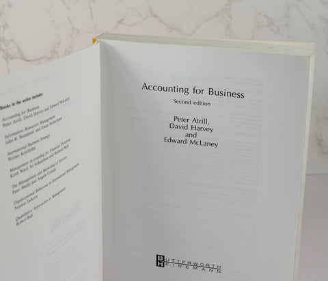 Accounting for Business (1995)