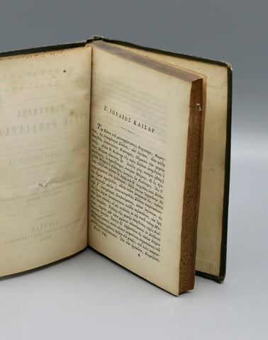 Rare 1845 Edition of Plutarchi Vitae Parallelae (Plutarch’s Parallel Lives)