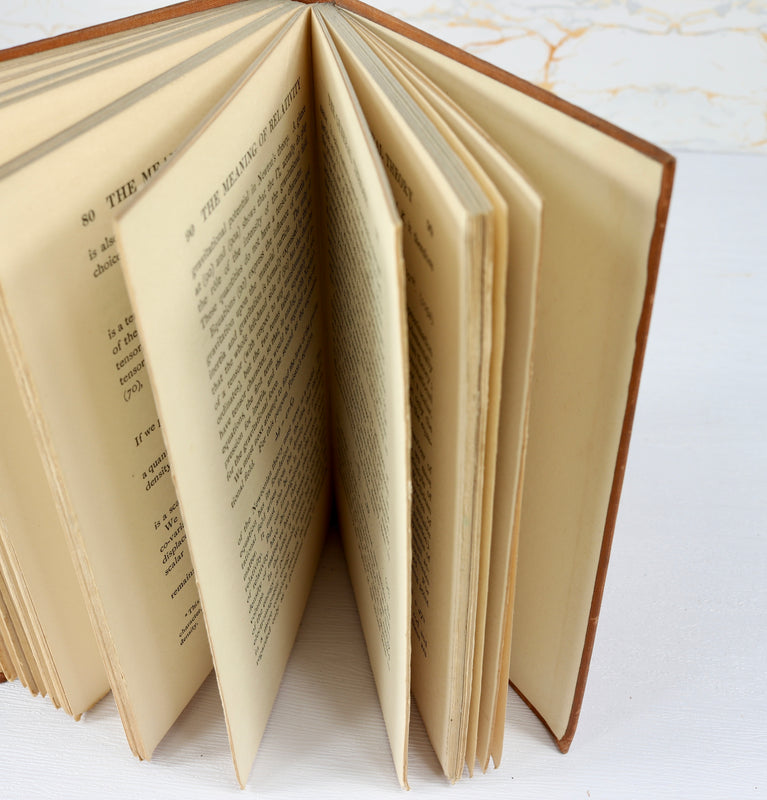 The Meaning of Relativity – First English Edition, Presentation Copy (1922)