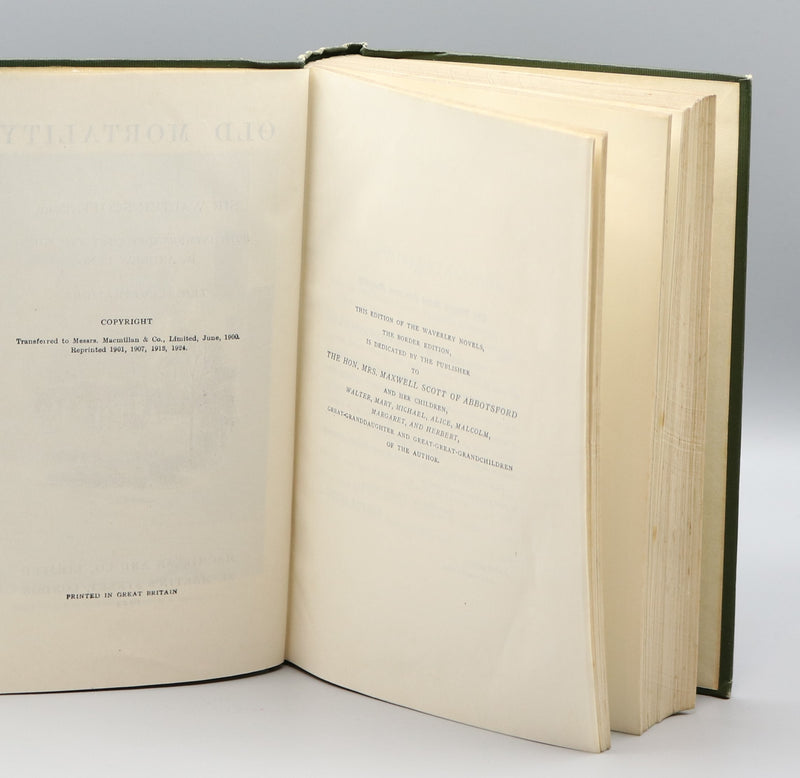 The Waverley Novels Border Edition: Old Mortality (1924)