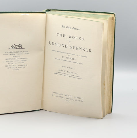 The Works of Edmund Spenser (1929)