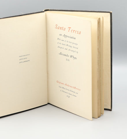 Santa Teresa, An Appreciation (1898)