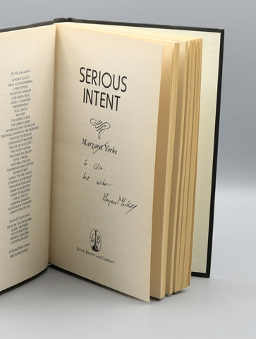 Serious Intent (1995, signed)