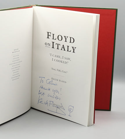 Floyd on Italy (1994, signed)