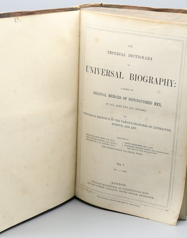 The Imperial Dictionary of Universal Biography