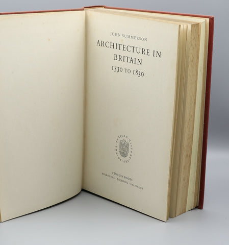 Architecture in Britain 1530 to 1830 (1953)