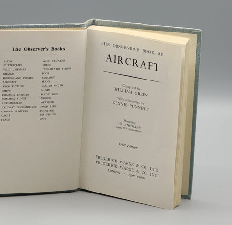 The Observer's Book of Aircraft x 2 vols.