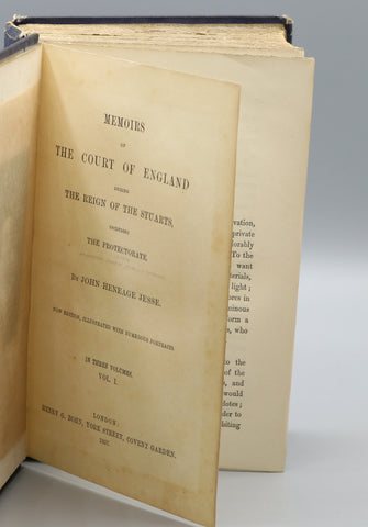 2 Volumes: Memoirs of the Court of England During the Reign of the Stuarts (1857)