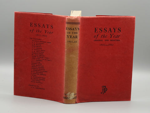 Essays of the Year, Original and Selected, 1931-1932 (1932)