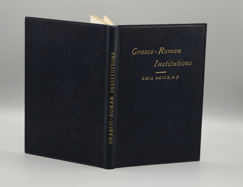 Graeco-Roman Institutions (1890)