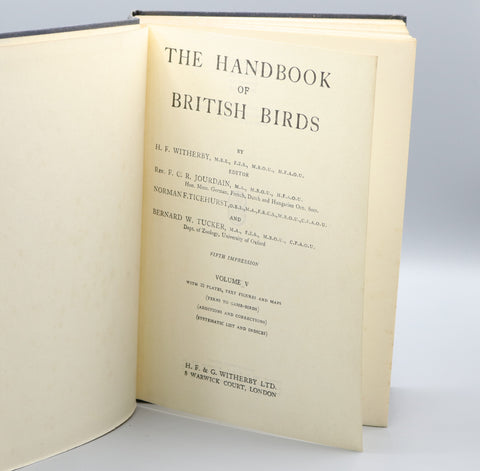 The Handbook of British Birds, Vol. V (1947)