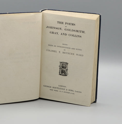 The Poems of Johnson, Goldsmith, Gray and Collins (undated)