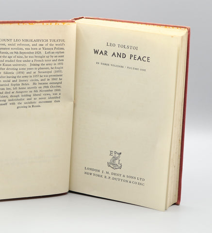 War and Peace, Vol. I (1954)