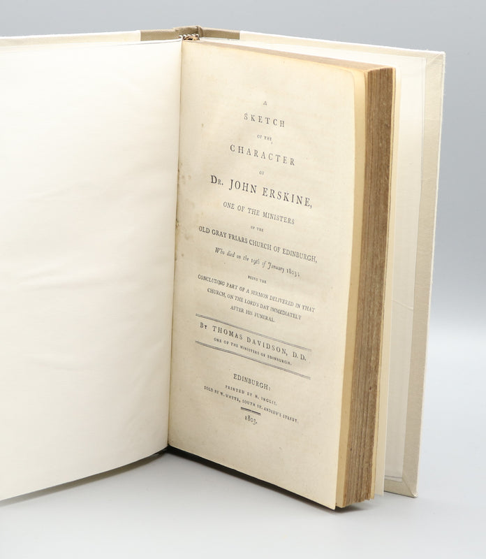 A Sketch of the Character of Dr. John Erskine (1803)