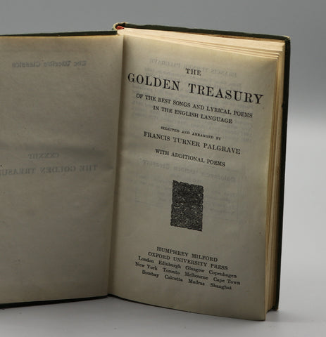 The Golden Treasury (1924)