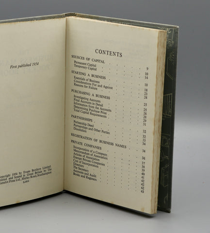 2 vols: The Investor's and Business Man's Pocket Book (1954-55)