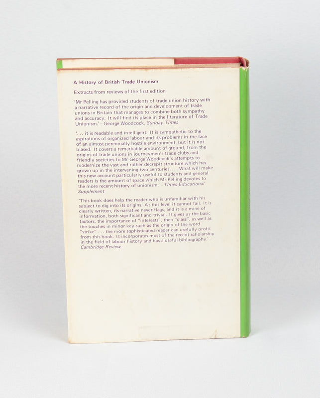 A History of British Trade Unionism (1975)