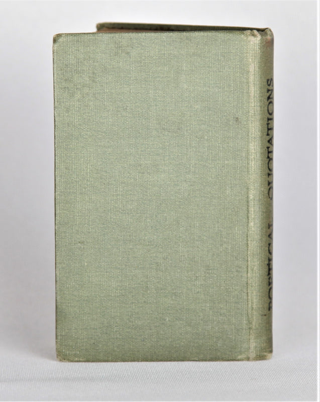 A Dictionary of Poetical Quotations (1914)