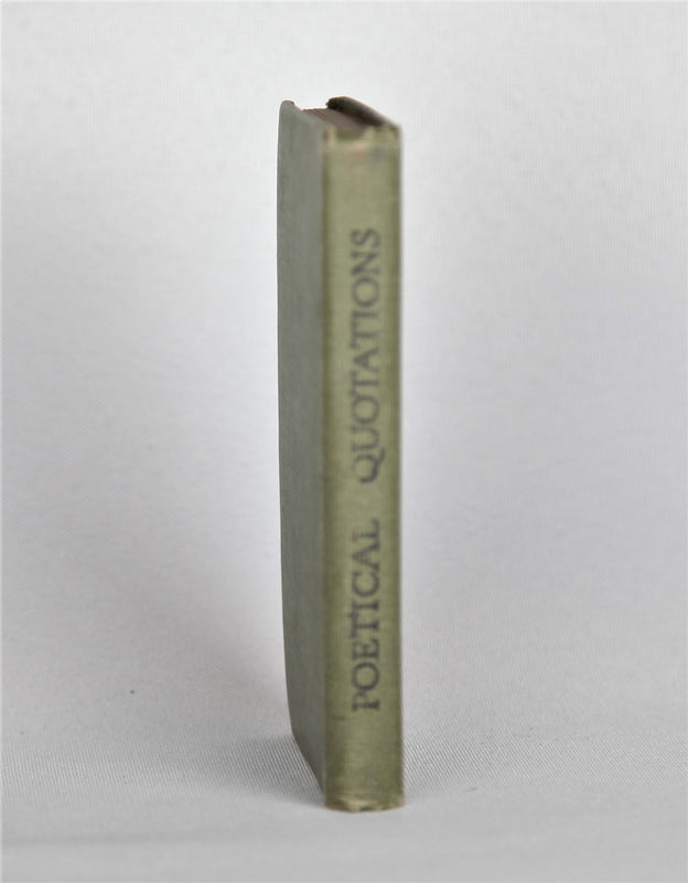 A Dictionary of Poetical Quotations (1914)