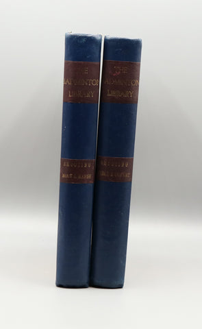 The Badminton Library Ltd. Editions 37/250 (1886)