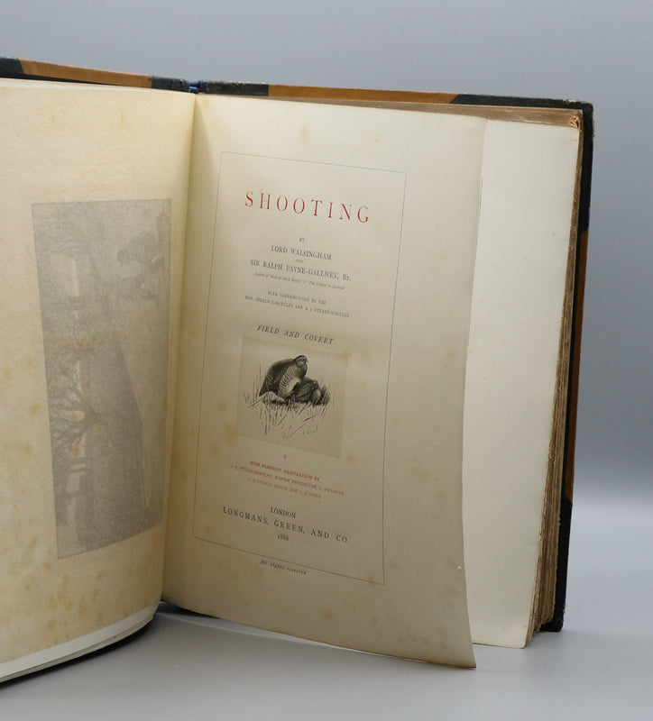 The Badminton Library Ltd. Editions 37/250 (1886)