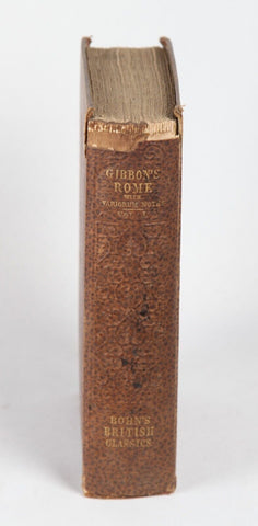 7 volumes: The Decline and Fall of the Roman Empire, Gibbon (1854-55)