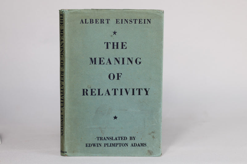 The Meaning of Relativity (1946)