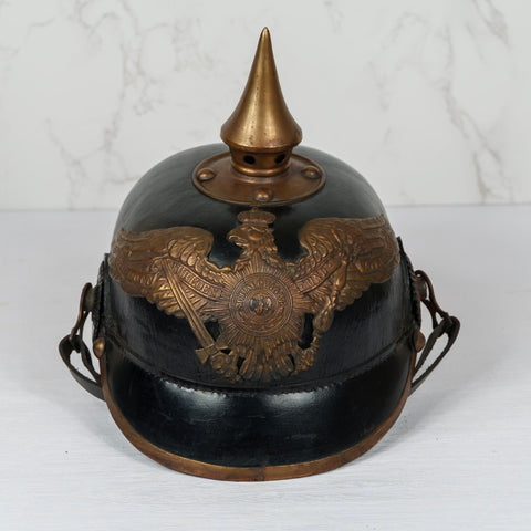 Original Prussian Guard Pickelhaube Helmet – Garde-Infanterie c.1895–1915, Likely WWI