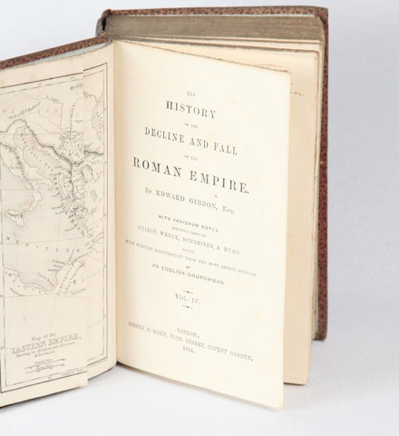 7 volumes: The Decline and Fall of the Roman Empire, Gibbon (1854-55)
