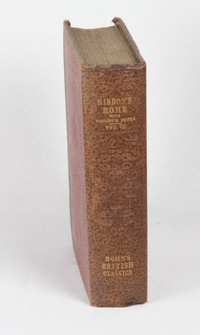 7 volumes: The Decline and Fall of the Roman Empire, Gibbon (1854-55)