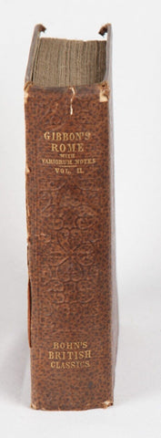 7 volumes: The Decline and Fall of the Roman Empire, Gibbon (1854-55)