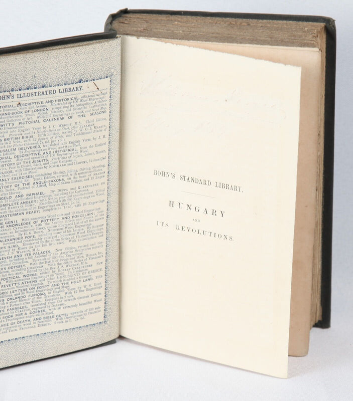 Hungary With Memoir of Kossuth